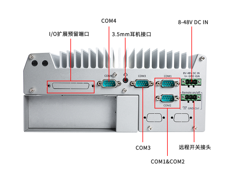 海南酷睿12代工業電腦|工業車載計算機|DTB-3180-Q670E