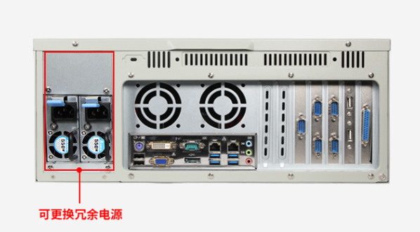 這款工控機有三個音頻接口，line-in接口，line-out接口，Mic-in接口