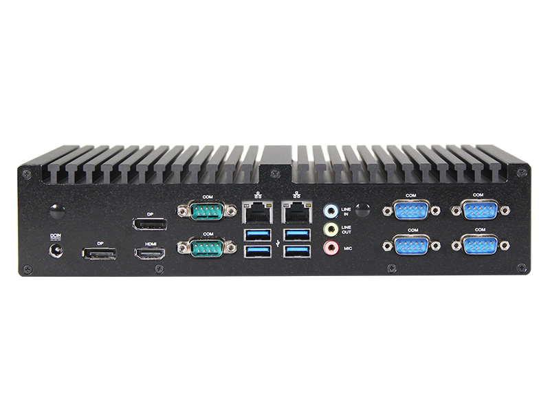 天津東田工控主機|嵌入式6串口6USB工業電腦|DTB-3042-Q170