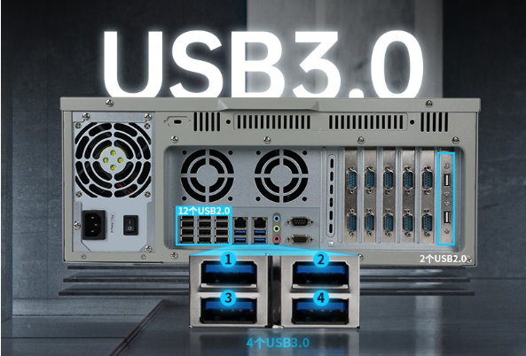國產化飛騰4U工控機USB口.png