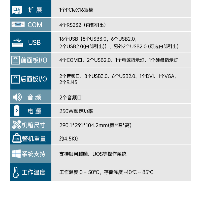 飛騰D2000自主可控工控機,東田國產化工業電腦,數據采集專用主機,DTB-2102L-FD2KMC2.jpg