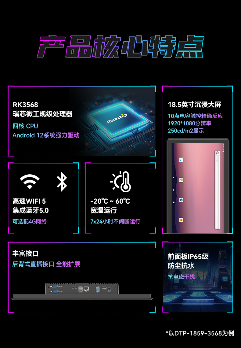 18.5寸國產工業平板電腦,瑞芯微工業觸摸一體機,DTP-1859-3568.jpg