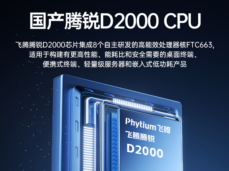 國產化機柜工控機|飛騰cpu|適配麒麟統信國產系統|DT-61025-TD2KMB